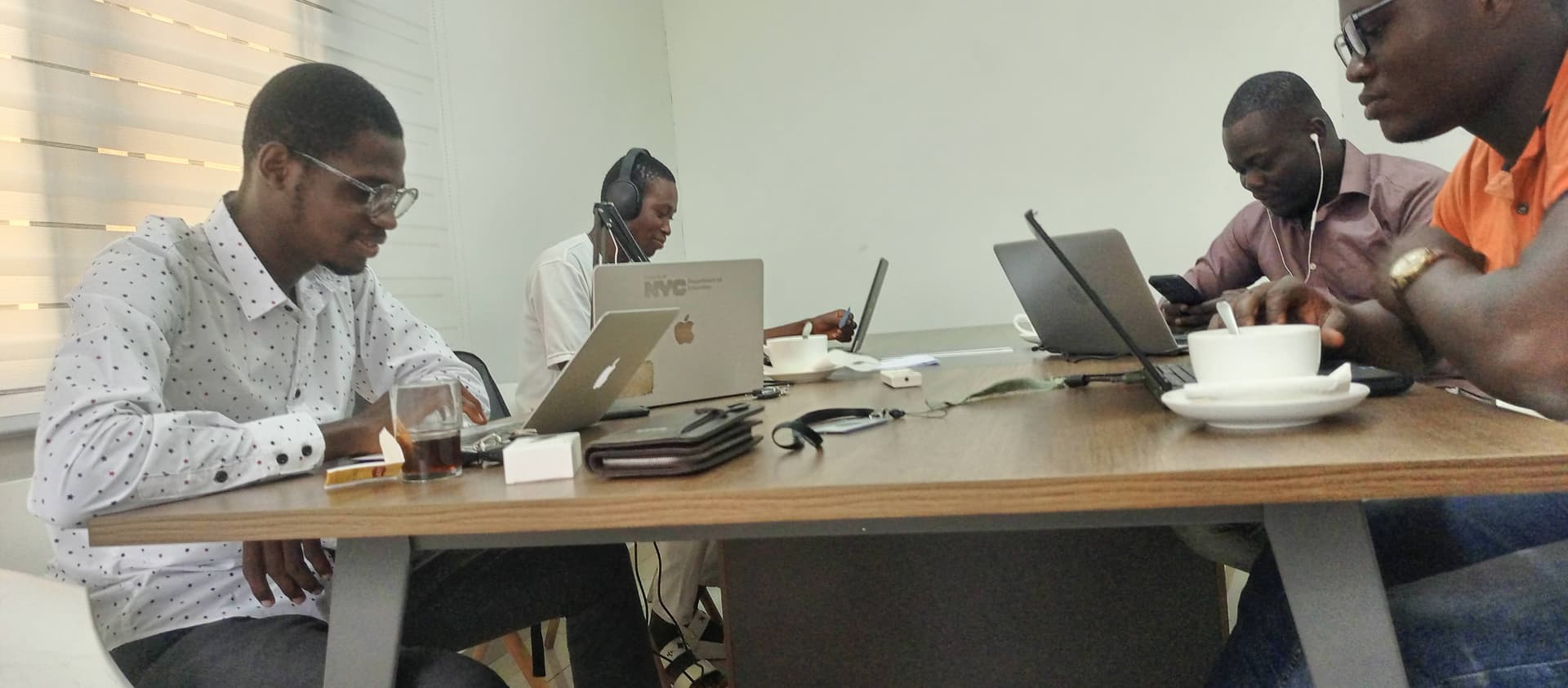 Équipe TPG au travail